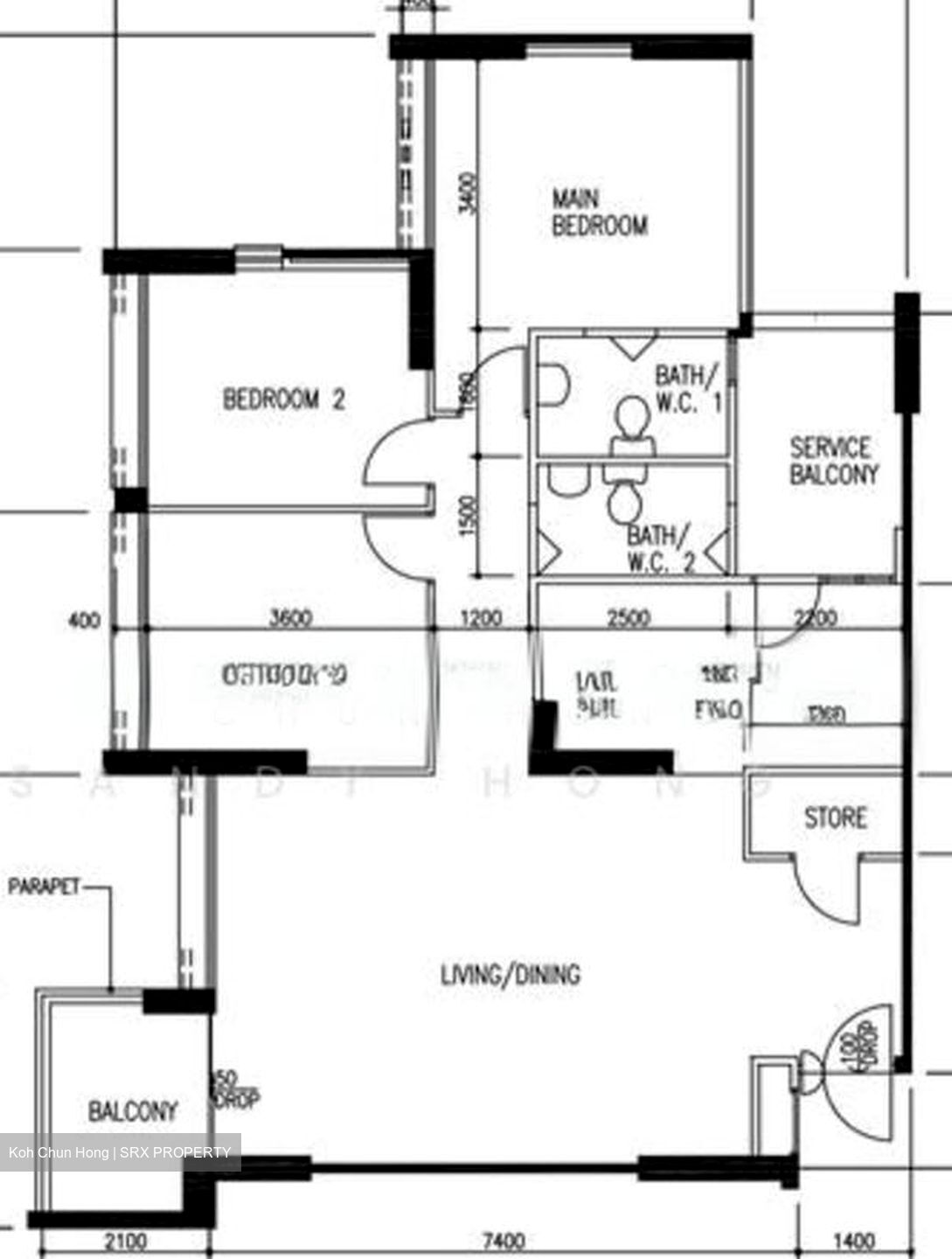 Blk 284 Toh Guan View (Jurong East), HDB 5 Rooms #536100861
